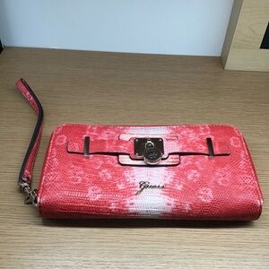 Guess Red Women's Clutch Wallet